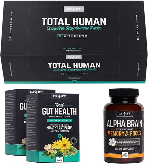onnit gut health|ONNIT Total Human + Total Gut Health Stack .